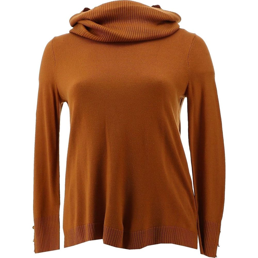 IMAN Comfy Chic Sweater Circle Scarf ROASTED PECAN 768134A - Picture 1 of 8